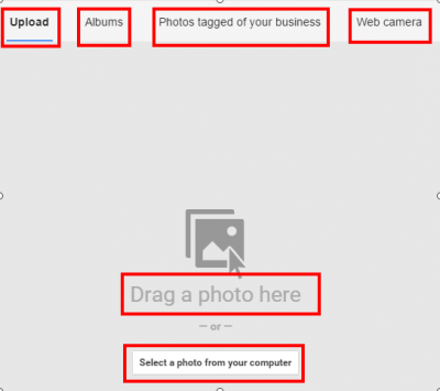 Image Options for G+