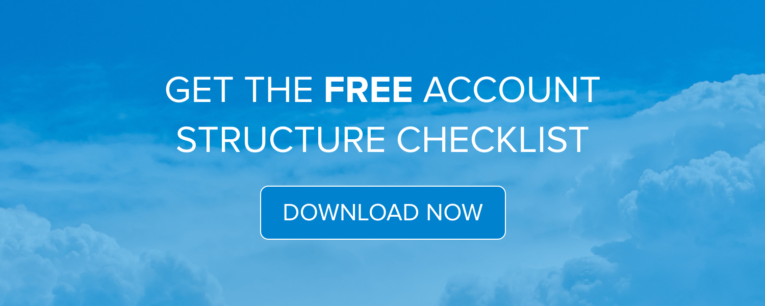 Free Google Ads Account Structure Checklist