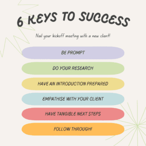 6 Keys To Success Graphic